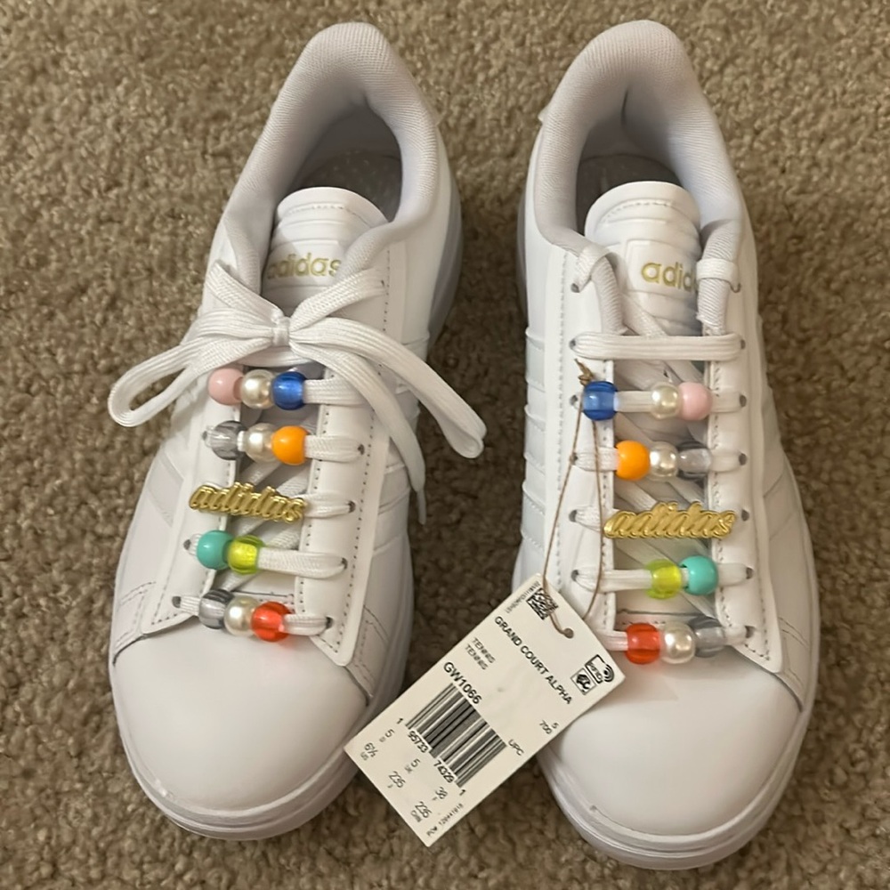 Beaded Adidas Sneakers